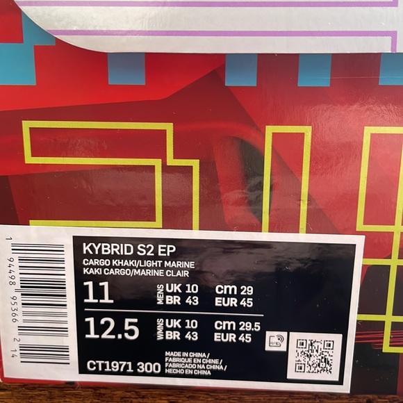 Nike Kyrie Kybrid S2 Sz 11 - Picture 2 of 3